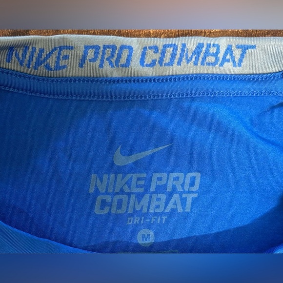 Nike pro combat compression men’s tank top sleeveless drifit Sz medium - Picture 8 of 8